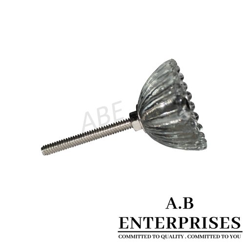 Glass Cabinet Knob Flower Design by A.B. Enterprises India