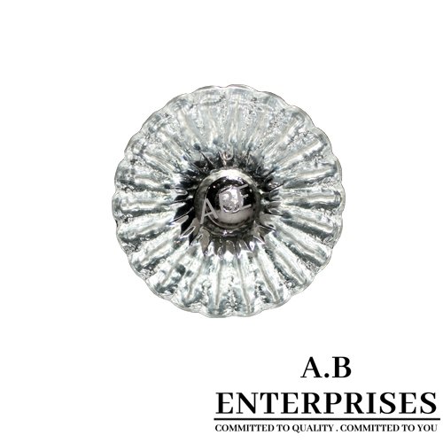 Glass Cabinet Knobs Round Design by A.B. Enterprises India