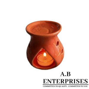 Handcrafted decorative tea light holder made in India by A.B. Enterprises – premium home décor and gifting accessory