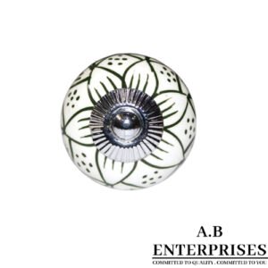 Ceramic Cabinet Knob available in all Pantone colors by A.B. Enterprises India