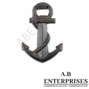 Anchor Bottle Opener – Nautical Cast Iron Bottle Opener by A.B. Enterprises