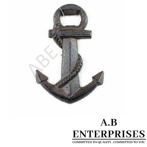 Anchor Bottle Opener – Nautical Cast Iron Bottle Opener by A.B. Enterprises