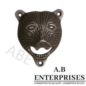 Bear Bottle Opener – Animal Shaped Cast Iron Bottle Opener by A.B. Enterprises
