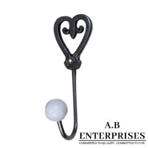 Handcrafted decorative wall hook made in India by A.B. Enterprises – premium home décor and functional accessory