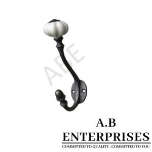 Handcrafted decorative wall hook made in India by A.B. Enterprises – premium home décor and functional accessory