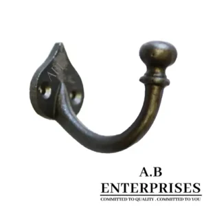 Handcrafted decorative wall hook made in India by A.B. Enterprises – premium home décor and functional accessory