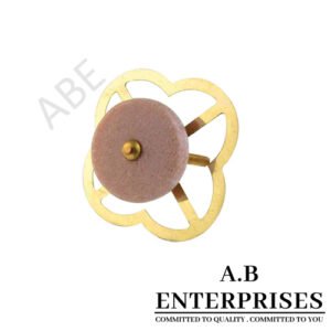 Marble Stone Cabinet Knob in pink pattern by A.B. Enterprises India