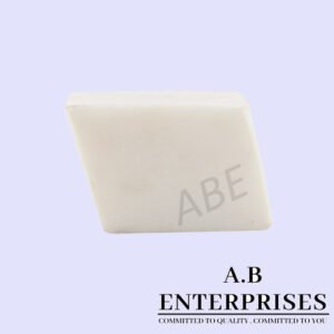 Marble Stone Cabinet Knob in white pattern by A.B. Enterprises India