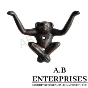 Handcrafted decorative wall hook made in India by A.B. Enterprises – premium home décor and functional accessory