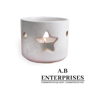Handcrafted decorative tea light holder made in India by A.B. Enterprises – premium home décor and gifting accessory