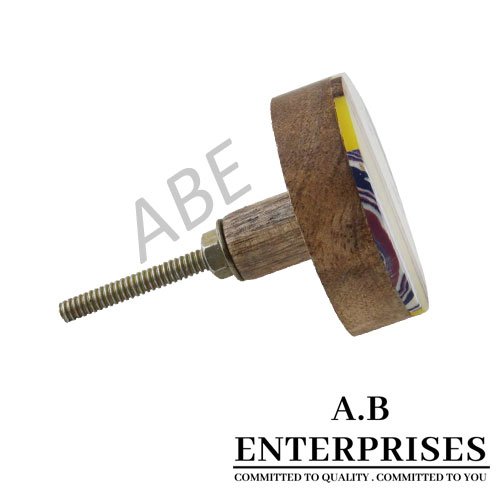 Wooden Cabinet Knob || Direct Factory Manufacturer & Exporter of Home Décor from India - Image 2