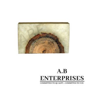 White and Brown Cabinet Knob for cabinets, drawers, and furniture by A.B. Enterprises India